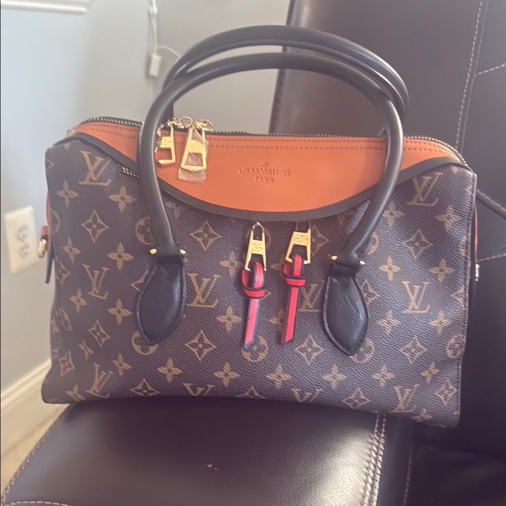 Louis Vuitton Brown Monogram Handbag